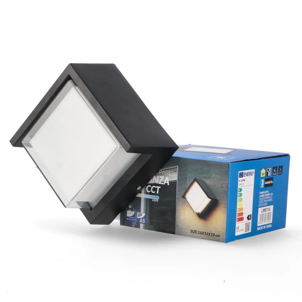 Plafoniera pentru Interior/Exterior Cinza 12W CCT