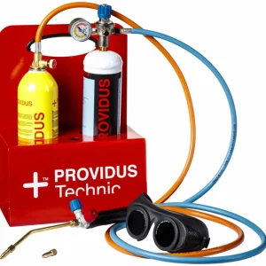 Kit semi-profesional PROVIDUS pentru sudura cu butelie de oxigen 110 bar, conectare CGA600, 3300C (cu manometru)