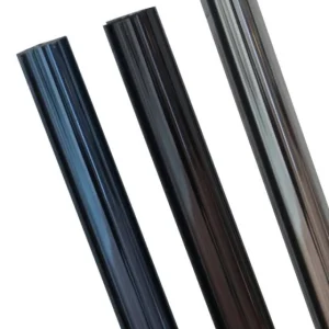 Autocolant pentru geamuri interioare, protectie UV, 45 x 100 cm, albastru