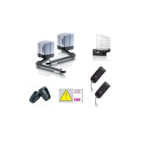Kit porti batante, brat articulat, 2.3x2.3m 230V K-EASYKIT02L