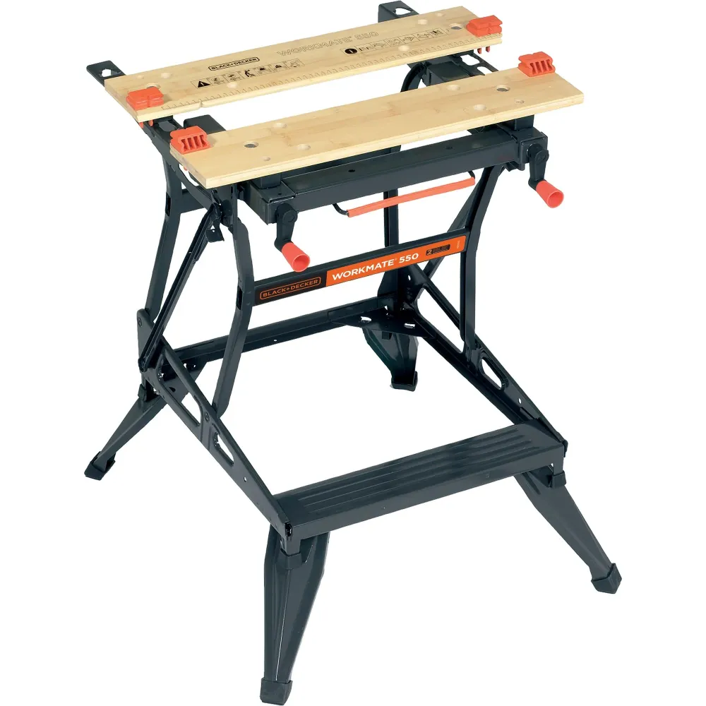 Banc de lucru Black+Decker Workmate WM550-XJ