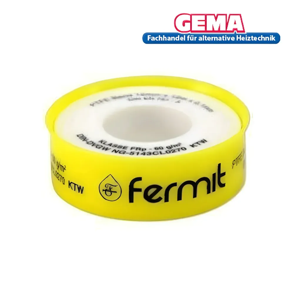 Bandă de etanșare filet PTFE DIN EN751-3 clasa FRp 12mmx12m-60g/m²