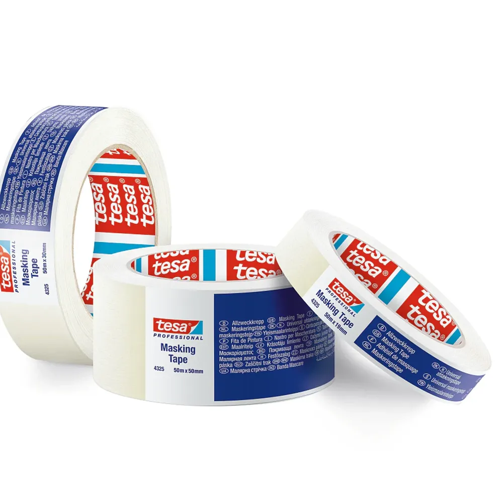 Bandă de hârtie de mascare Tesa Profesional 4325