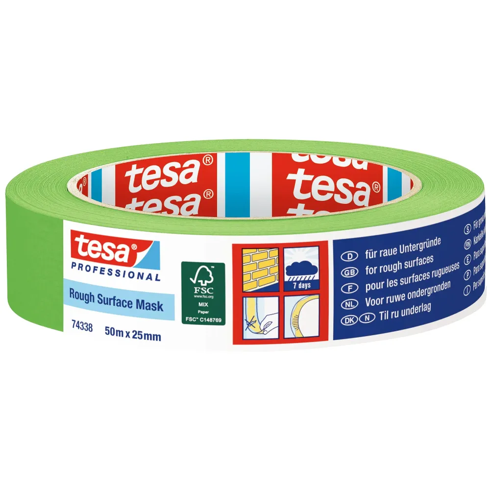 Banda de mascare Tesa Suprafețe rugoase 74338