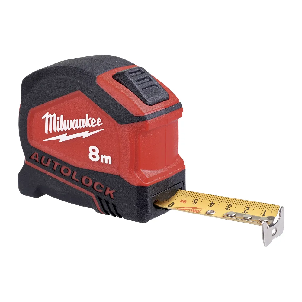 Autolock bandă de măsurare Milwaukee 8mt