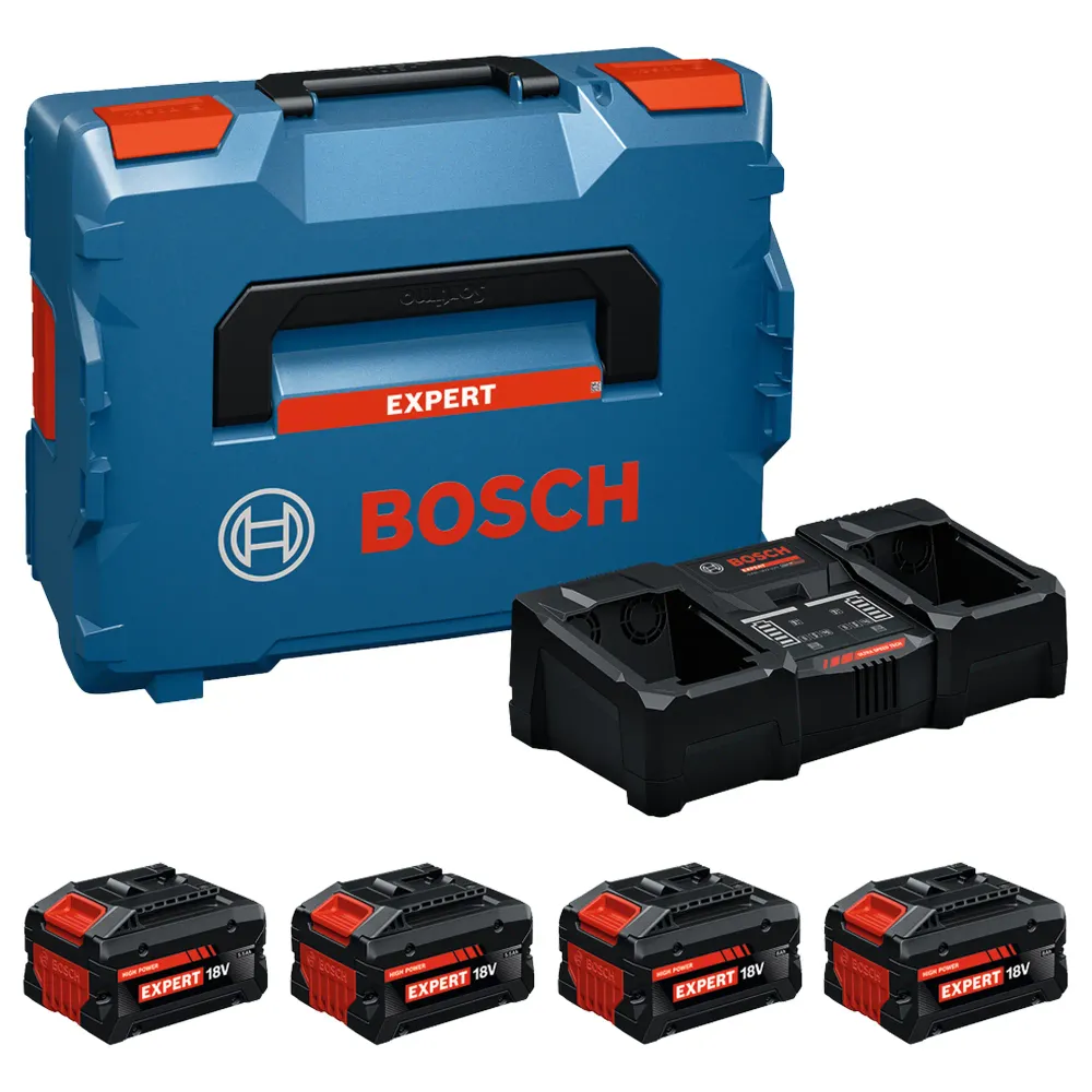 Set de început Bosch Acumulator profesional EXBA18V 18V 5.5Ah + 8Ah