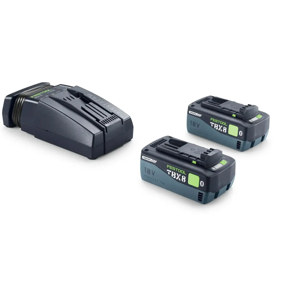 Set de energie Festool 18V 2xTBX8/SCA16