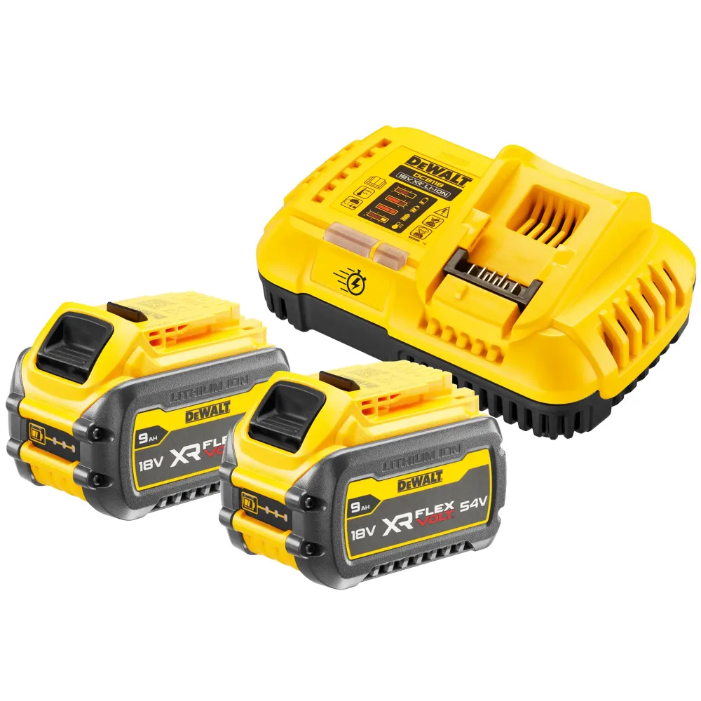 Kit de început Dewalt DCB118X2-QW 54V 9Ah