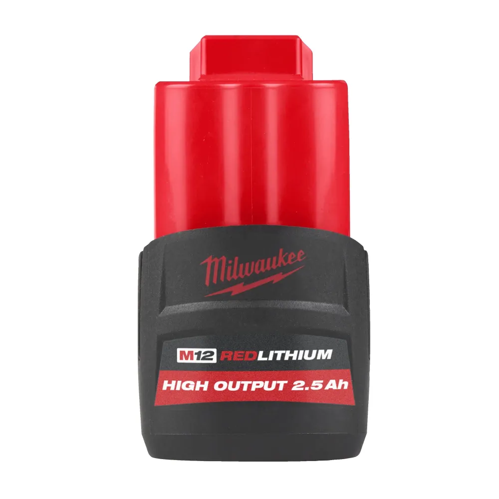 Tobe Milwaukee M12 HB2.5 12V 2.5Ah