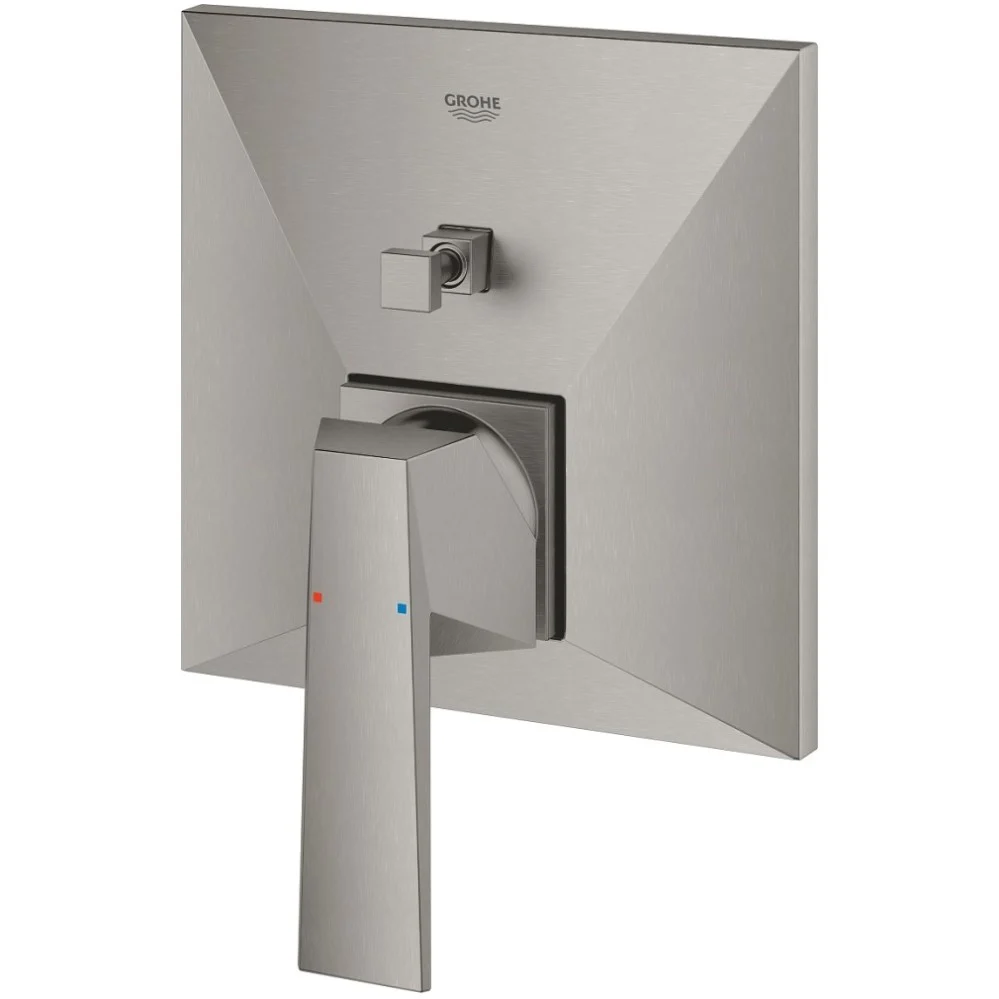 Grohe Allure Brilliant Baterie cada dus monocomanda incastrata, aspect inox (supersteel)