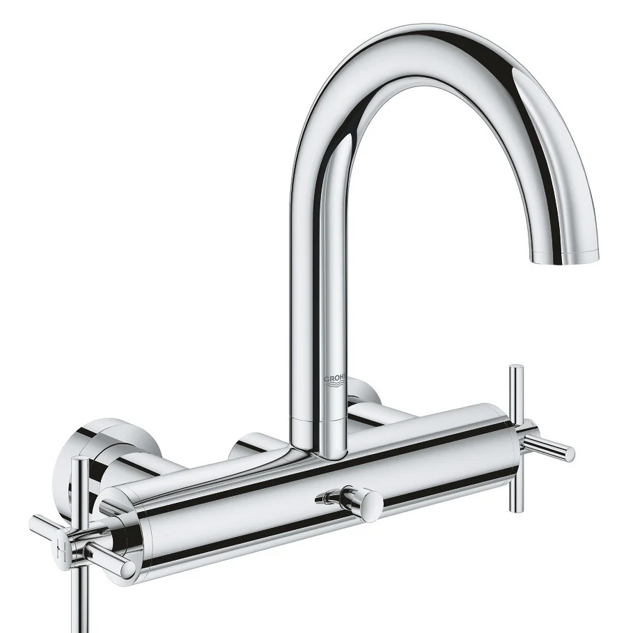 Grohe Atrio Baterie cada dus dubla comanda, crom