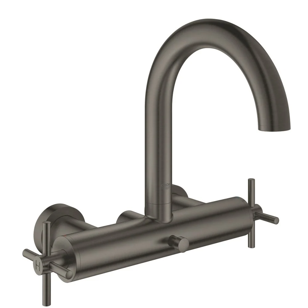 Grohe Atrio Baterie cada dus dubla comanda, antracit mat (brushed hard graphite)