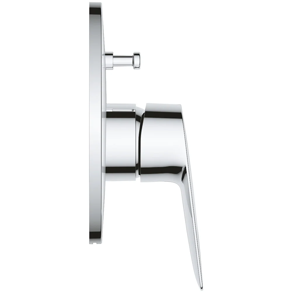 Grohe BauEdge Baterie cada dus monocomanda incastrata, set complet