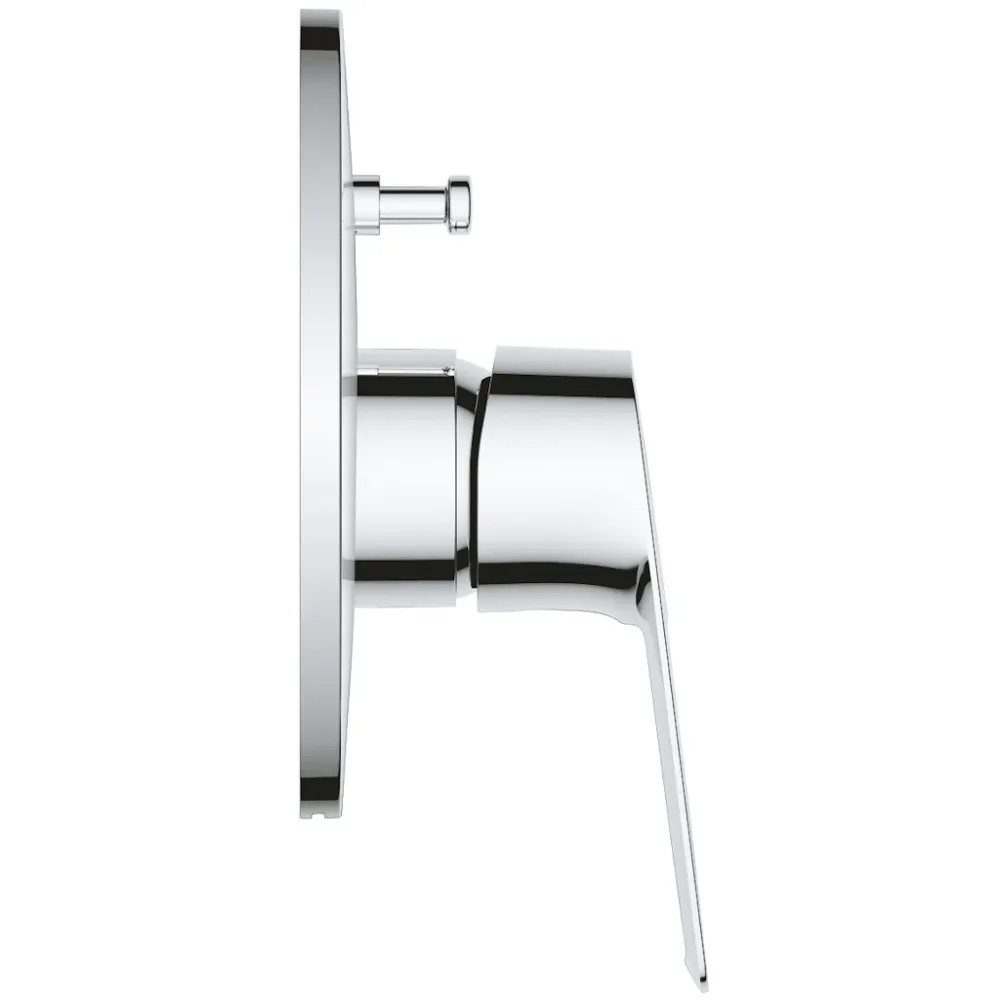 Grohe BauLoop Baterie cada dus incastrata, crom