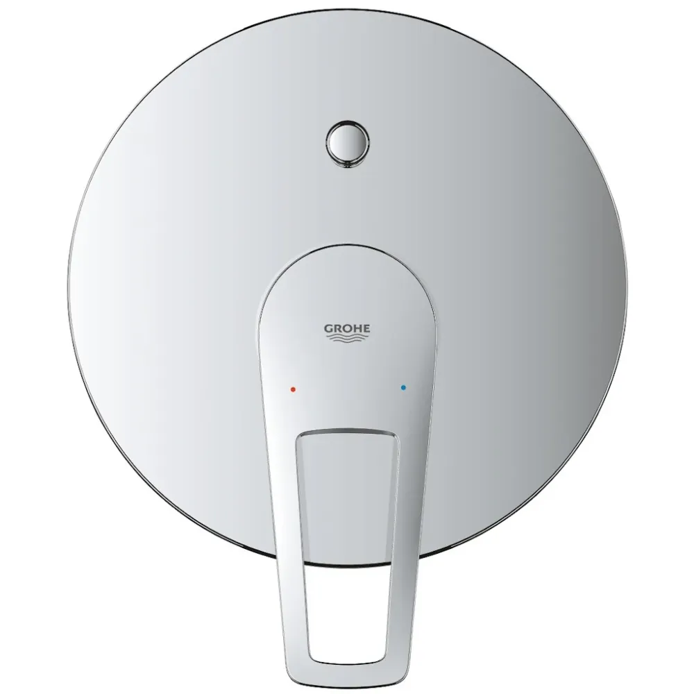Grohe BauLoop Baterie cada dus incastrata, crom