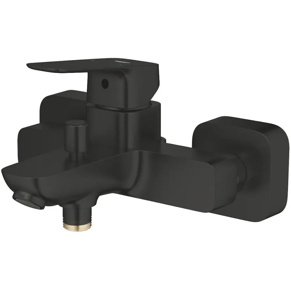 Grohe Cubeo Baterie cada dus monocomanda, negru mat