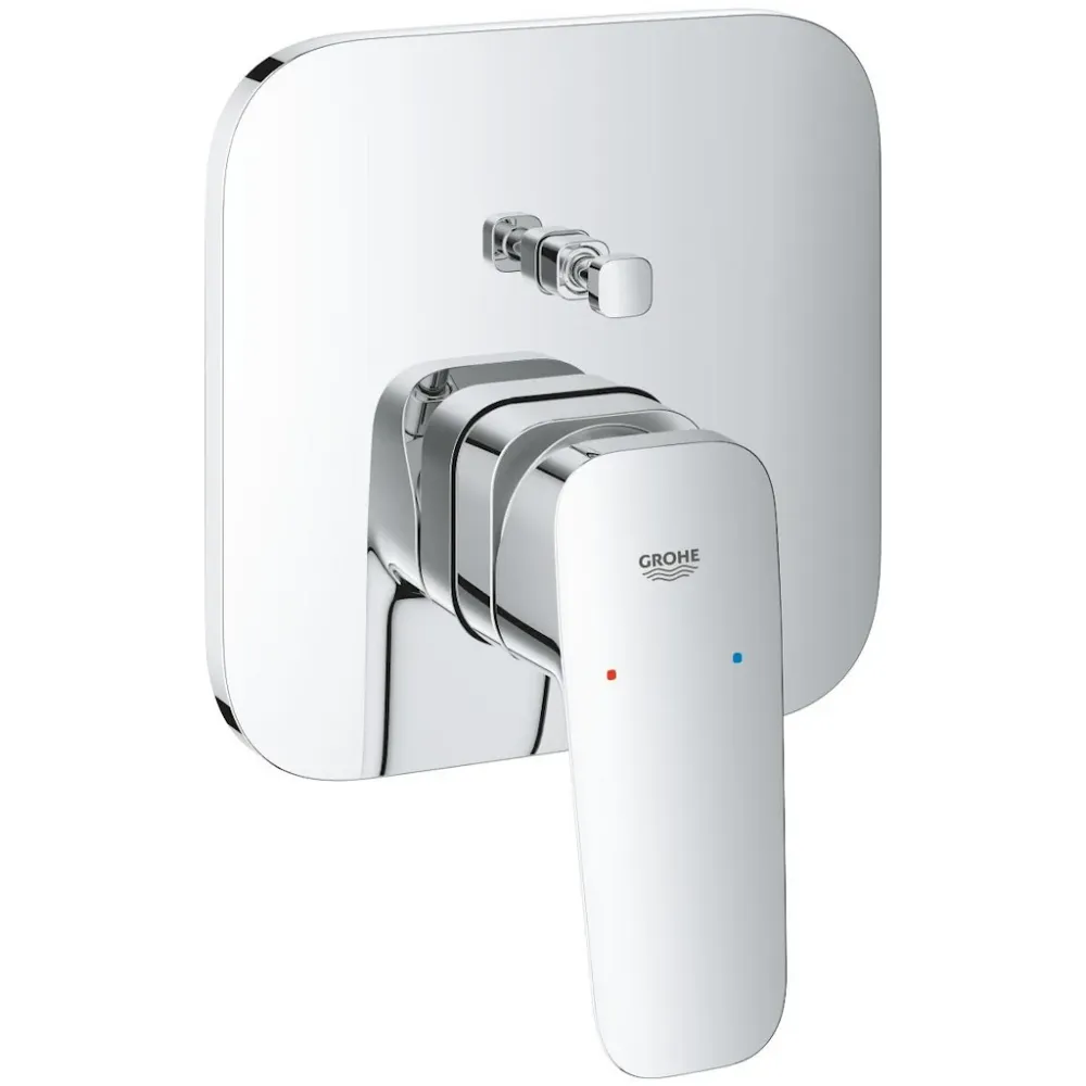 Grohe Cubeo Baterie cada dus monocomanda incastrata, crom