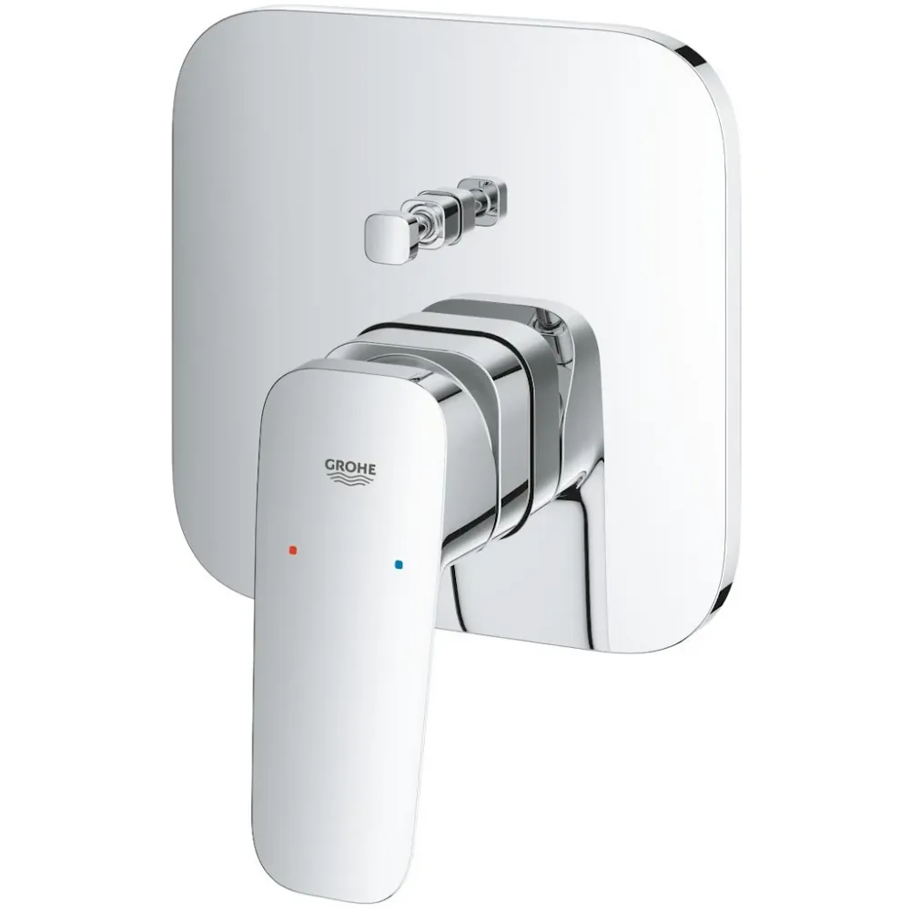 Grohe Cubeo Baterie cada dus monocomanda incastrata, crom