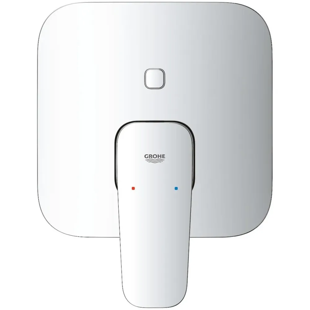 Grohe Cubeo Baterie cada dus monocomanda incastrata, crom