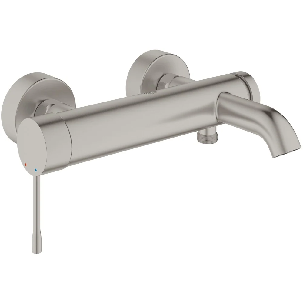 Grohe Essence Baterie cada dus monocomanda, aspect inox (supersteel)