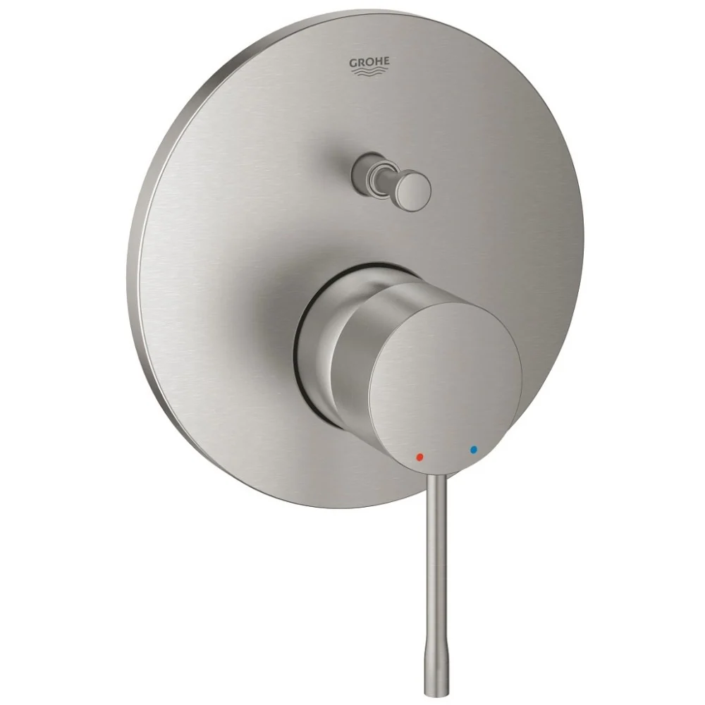 Grohe Essence Baterie cada dus monocomanda incastrata, aspect inox (supersteel)