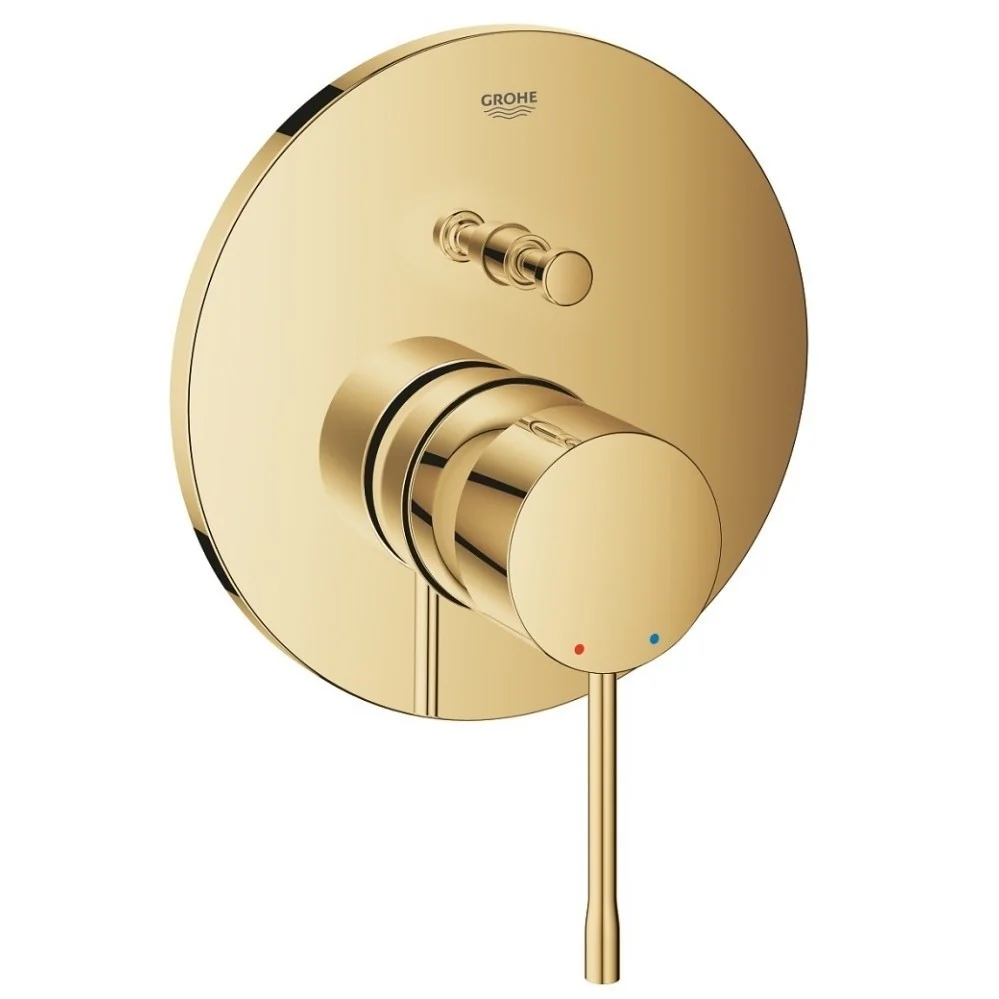 Grohe Essence Baterie cada dus monocomanda incastrata, auriu (cool sunrise)