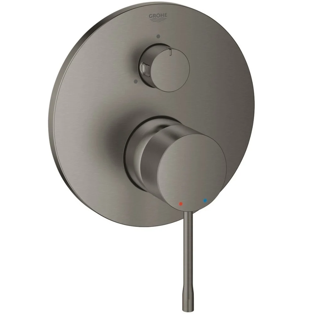 Grohe Essence Baterie cada dus monocomanda incastrata, 3 iesiri, antracit mat (brushed hard graphite)