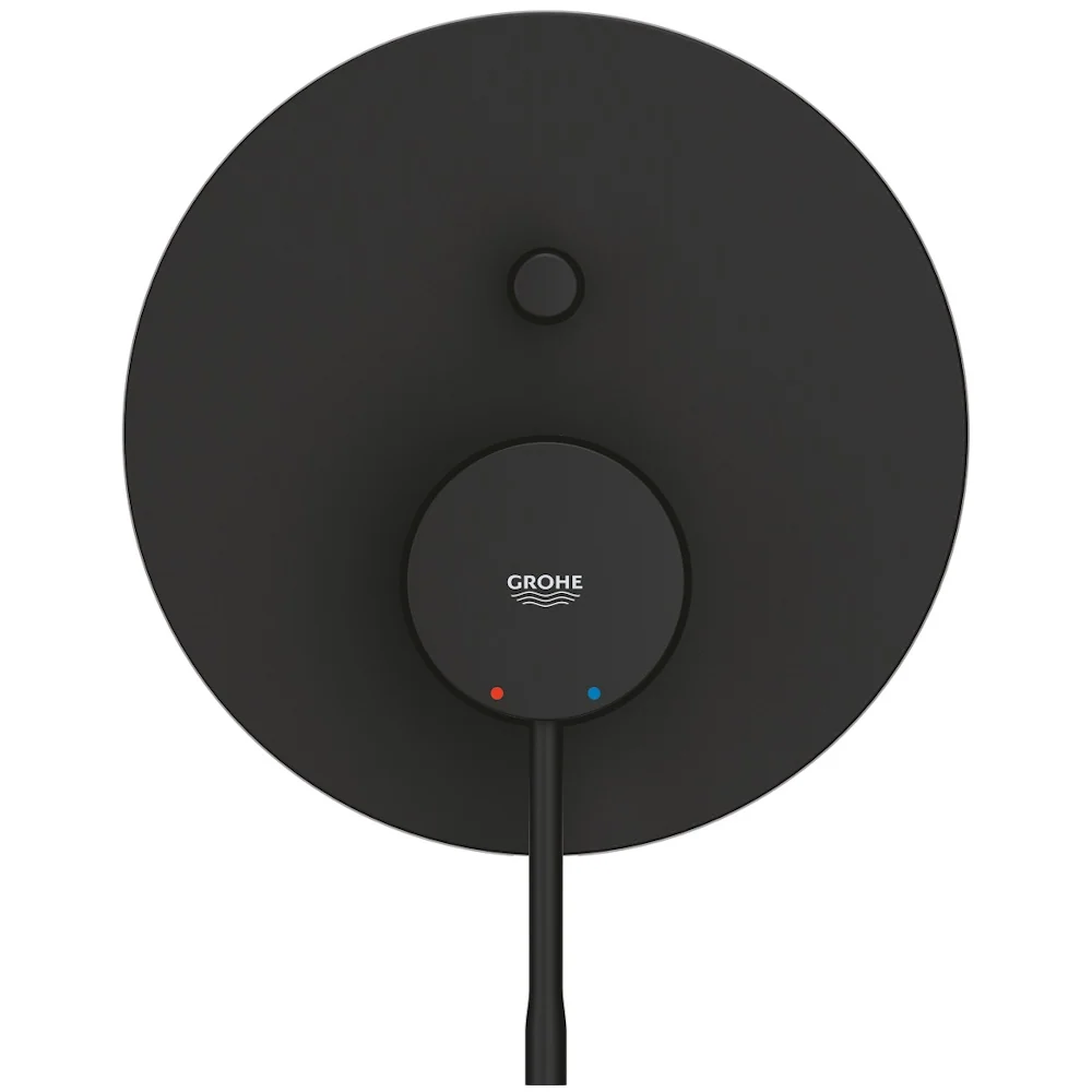 Grohe Essence Baterie cada dus monocomanda incastrata, negru mat (phantom black)