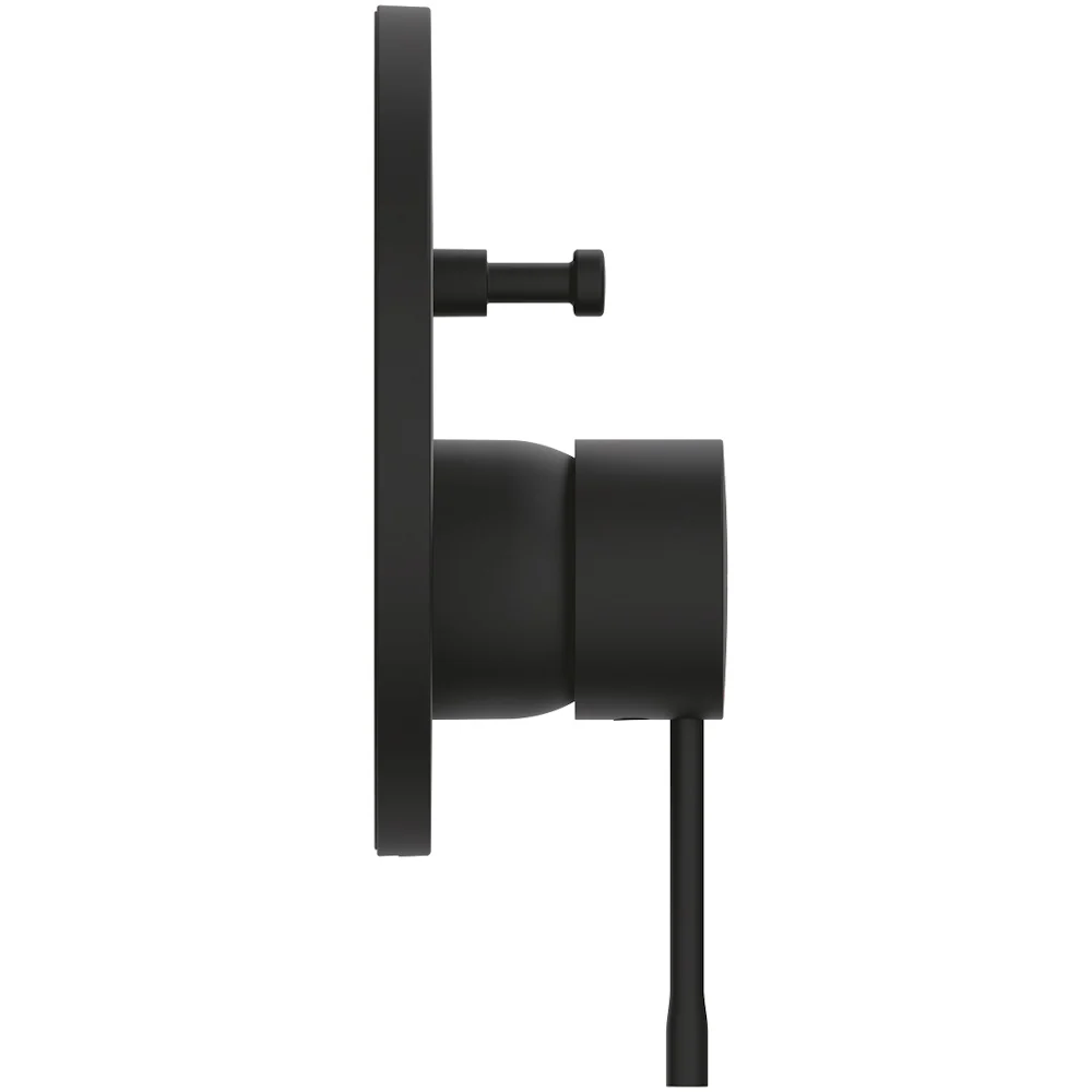 Grohe Essence Baterie cada dus monocomanda incastrata, negru mat (phantom black)