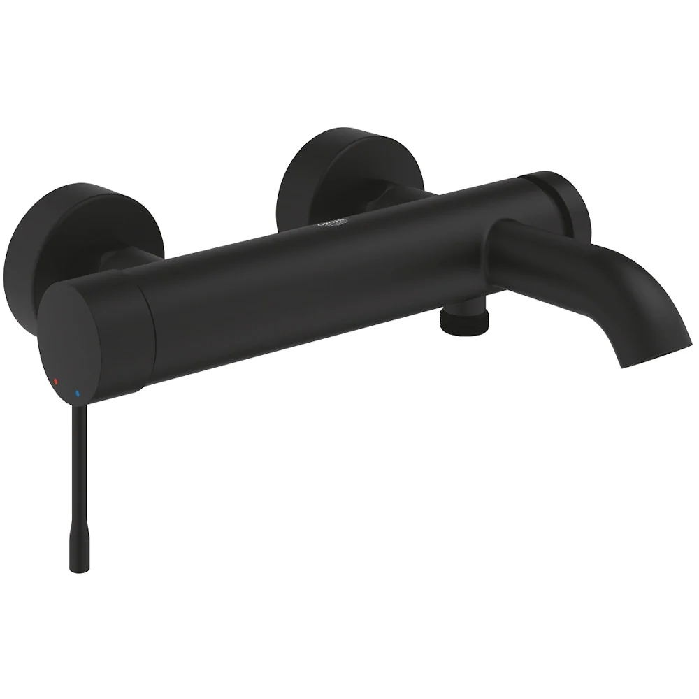 Grohe Essence Baterie cada dus monocomanda, negru (phantom black)