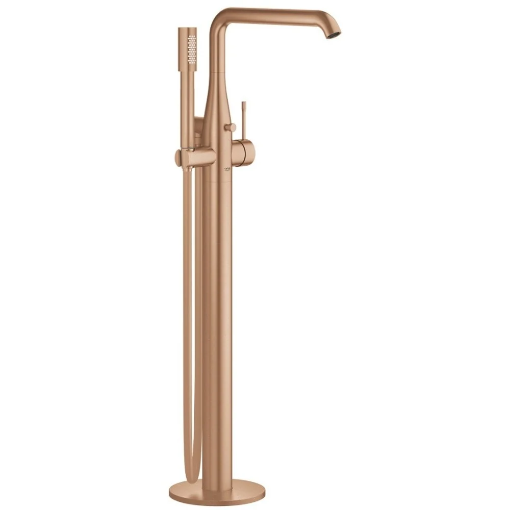 Grohe Essence Baterie cada freestanding, cupru mat (brushed warm sunset)