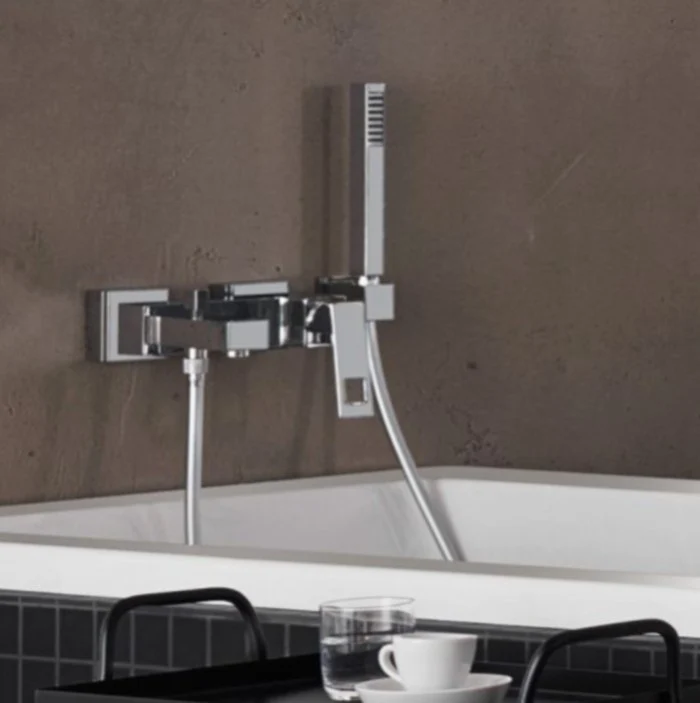 Grohe Eurocube Baterie cada dus monocomanda cu set dus