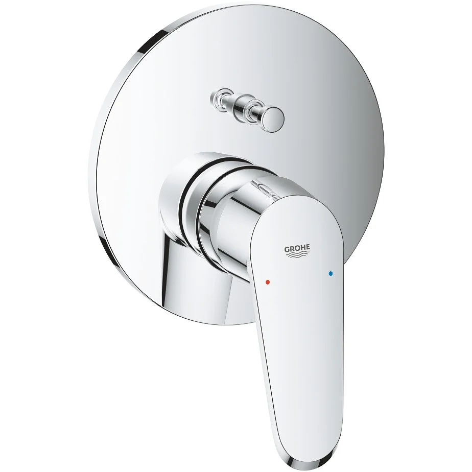 Grohe Eurodisc Cosmopolitan Baterie cada dus monocomanda incastrata, crom