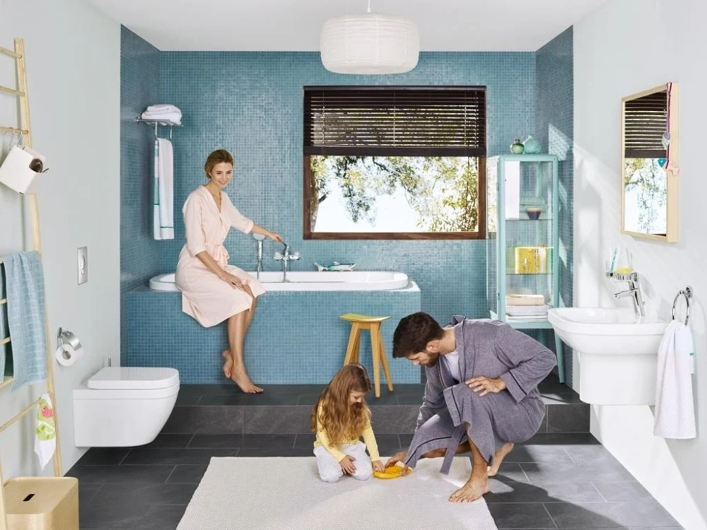 Grohe Eurosmart Baterie cada dus monocomanda cu set dus