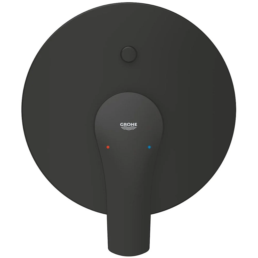Grohe Eurosmart Baterie cada dus monocomanda incastrata, negru mat