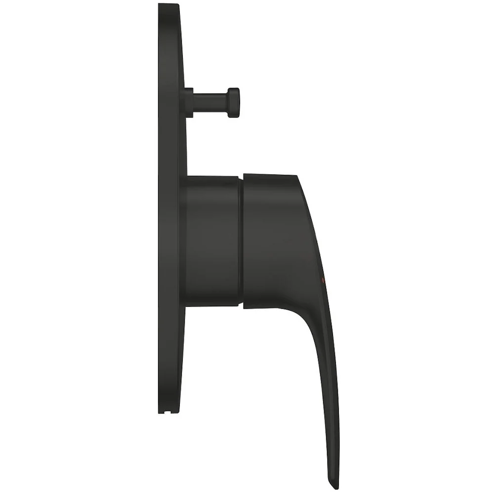 Grohe Eurosmart Baterie cada dus monocomanda incastrata, negru mat