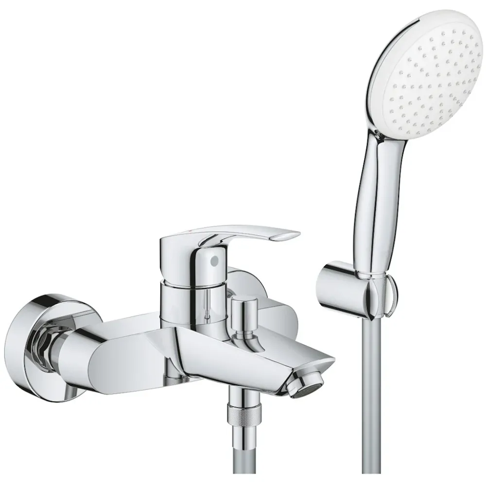 Grohe Eurosmart Baterie cada dus monocomanda si set dus