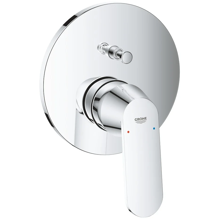 Grohe Eurosmart Cosmopolitan Baterie cada dus monocomanda incastrata, crom