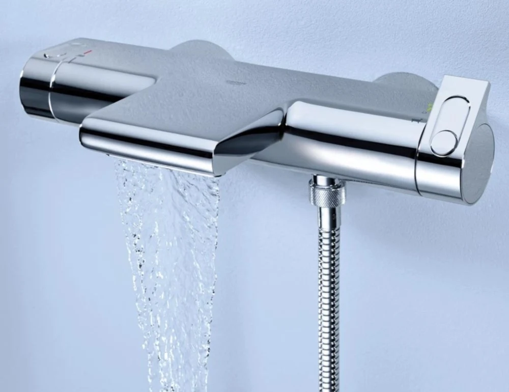 Grohe Grohtherm 2000 New Baterie cada dus cu termostat 1/2' cu montaj pe cada