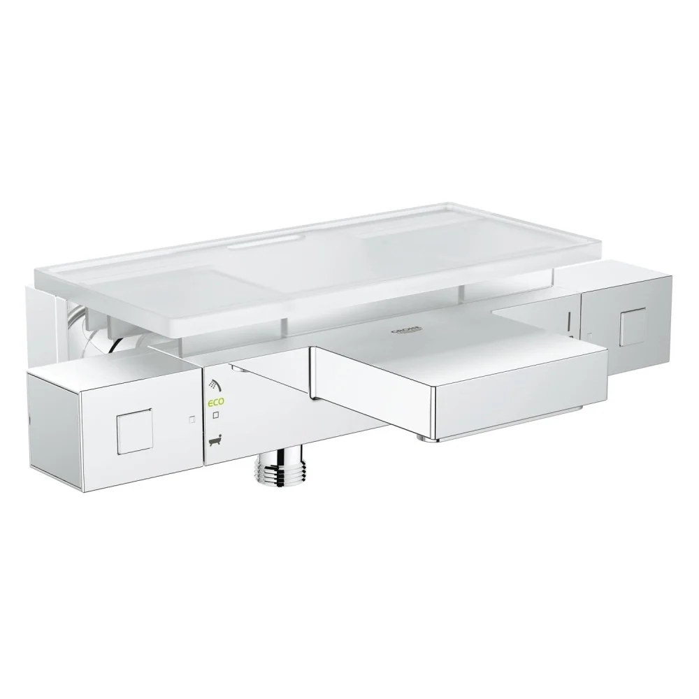 Grohe Grohtherm Cube Baterie cada dus cu termostat si tavita