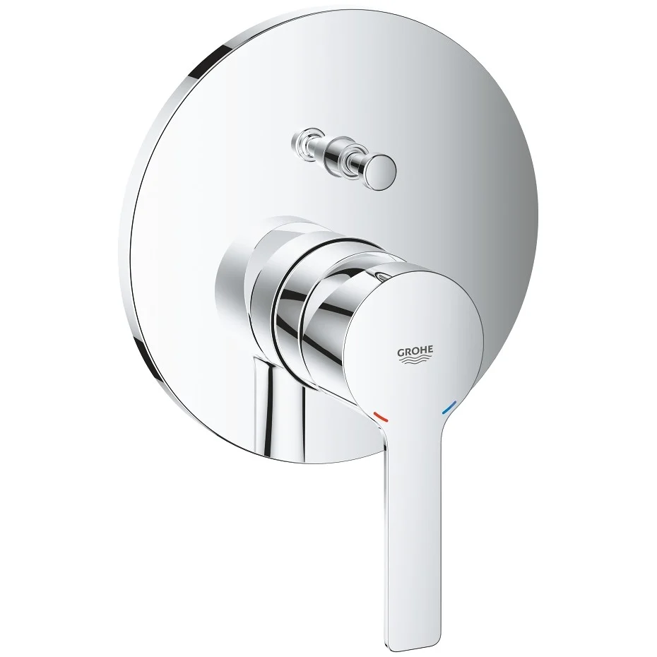 Grohe Lineare Baterie cada dus monocomanda incastrata, 2 iesiri, crom