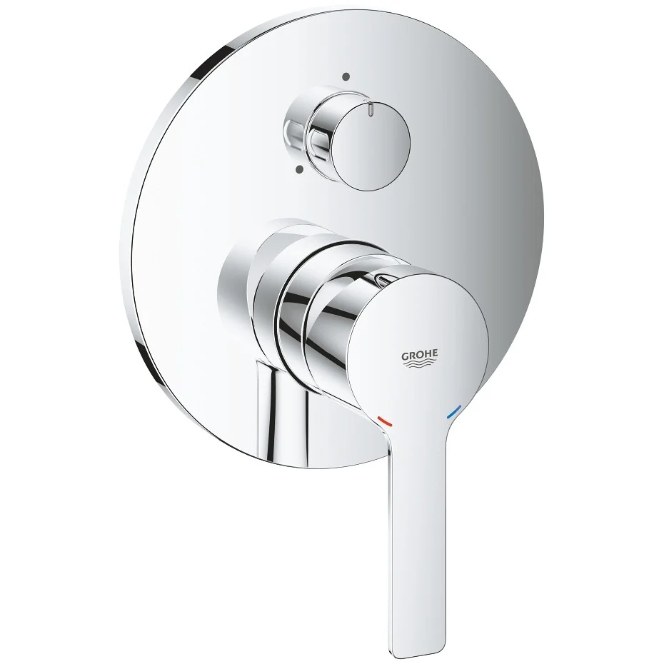 Grohe Lineare Baterie cada dus monocomanda incastrata, 3 iesiri, crom
