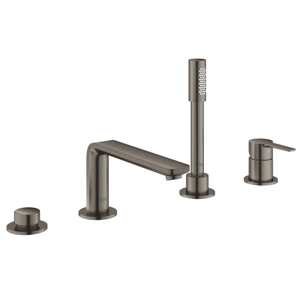 Grohe Lineare Baterie cada dus monocomanda si set dus, antracit mat (brushed hard graphite)