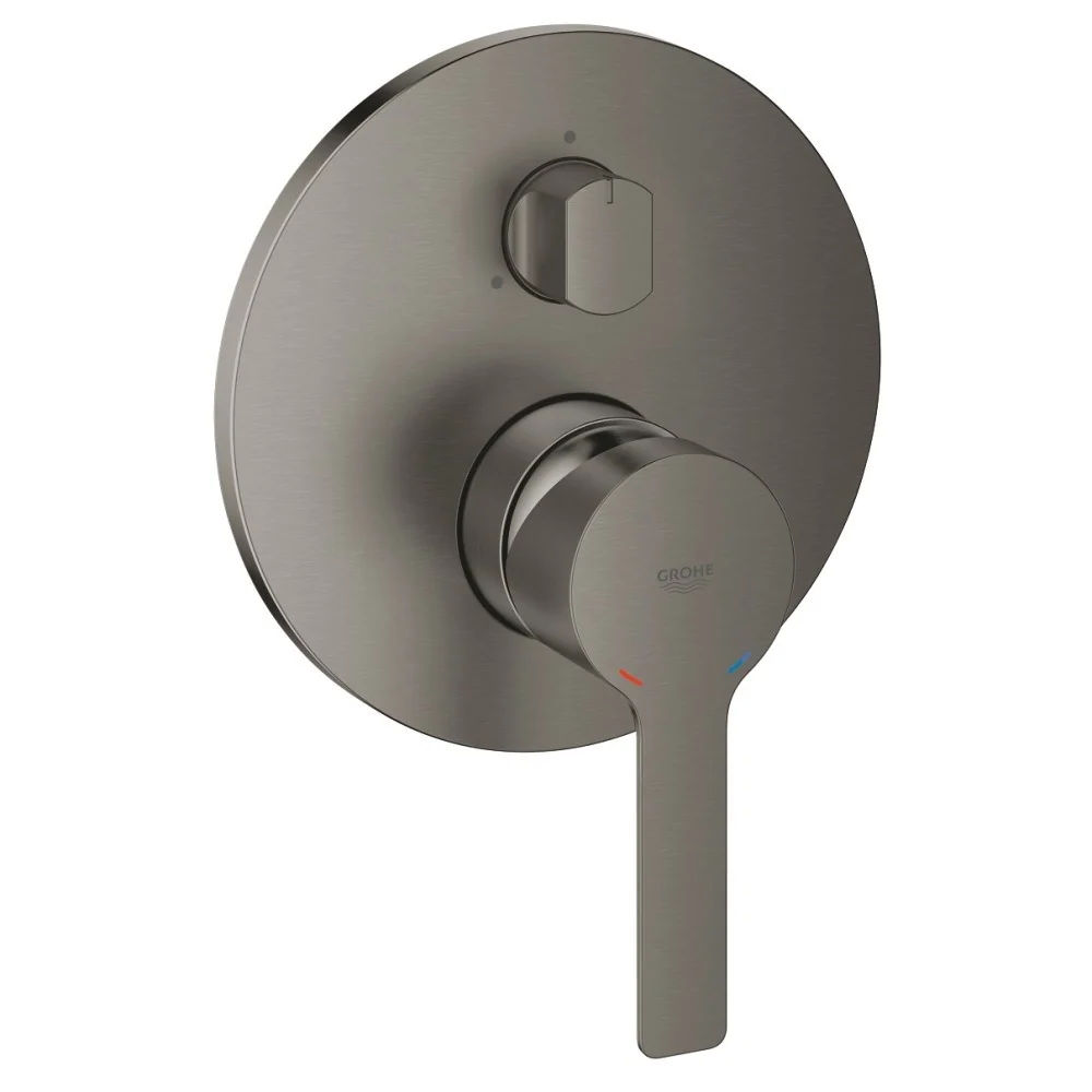 Grohe Lineare Baterie cada dus monocomanda incastrata, 3 iesiri, antracit mat (brushed hard graphite)