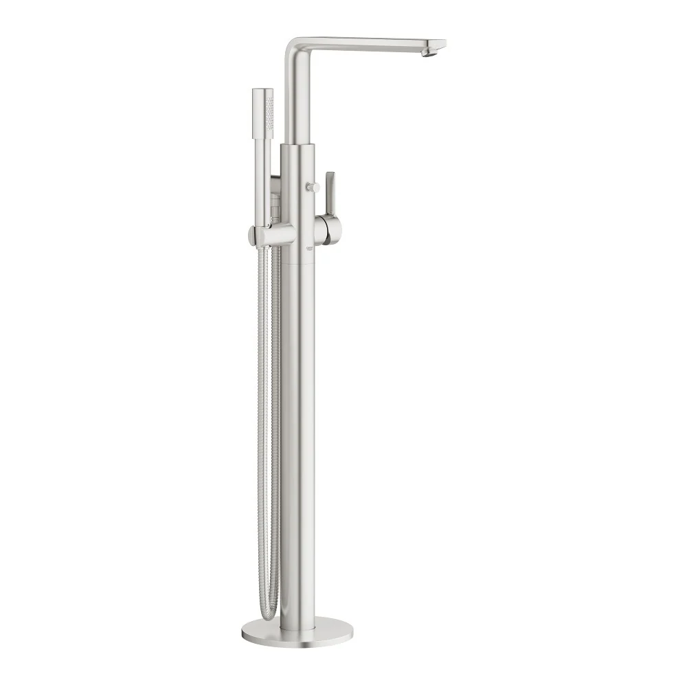 Grohe Lineare Baterie cada freestanding, aspect inox (supersteel)