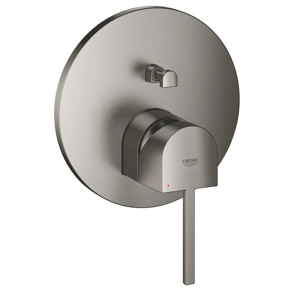 Grohe Plus Baterie cada dus incastrata, 2 iesiri, antracit mat (brushed hard graphite)