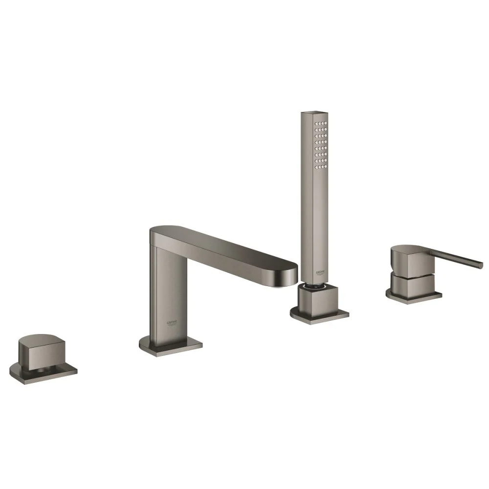 Grohe Plus Baterie cada dus monocomanda cu set dus, montaj pe cada, antracit mat (brushed hard graphite)