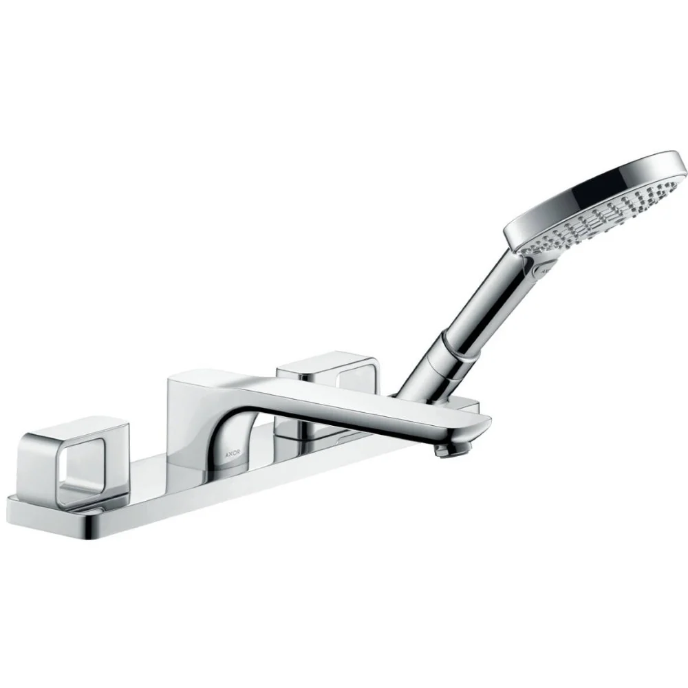 Hansgrohe Axor Urquiola Baterie cada dus dubla comanda cu set dus, montaj pe cada