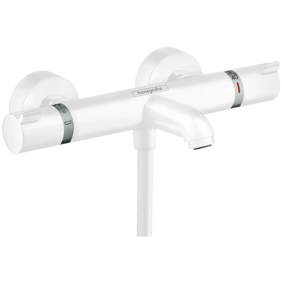 Hansgrohe Ecostat Comfort Baterie cada dus cu termostat, alb mat