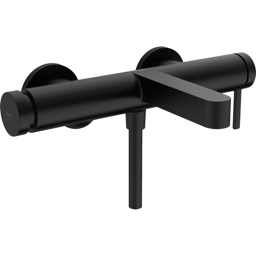 Hansgrohe Finoris Baterie cada dus monocomanda, negru mat